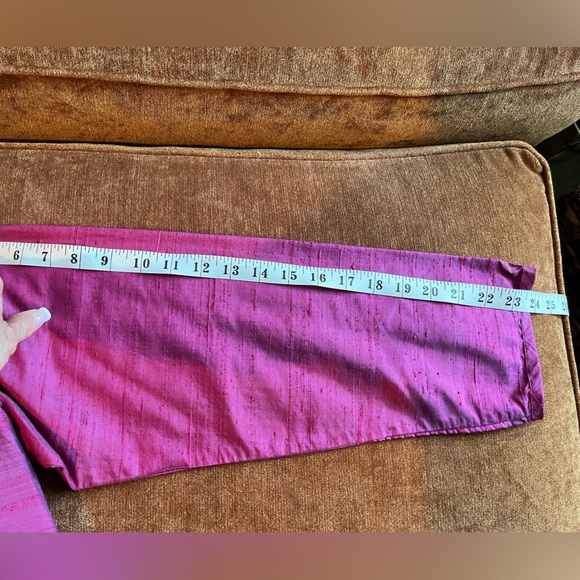 Chico’s pink 100% silk blouse size 2 (12) regular. - Picture 7 of 9